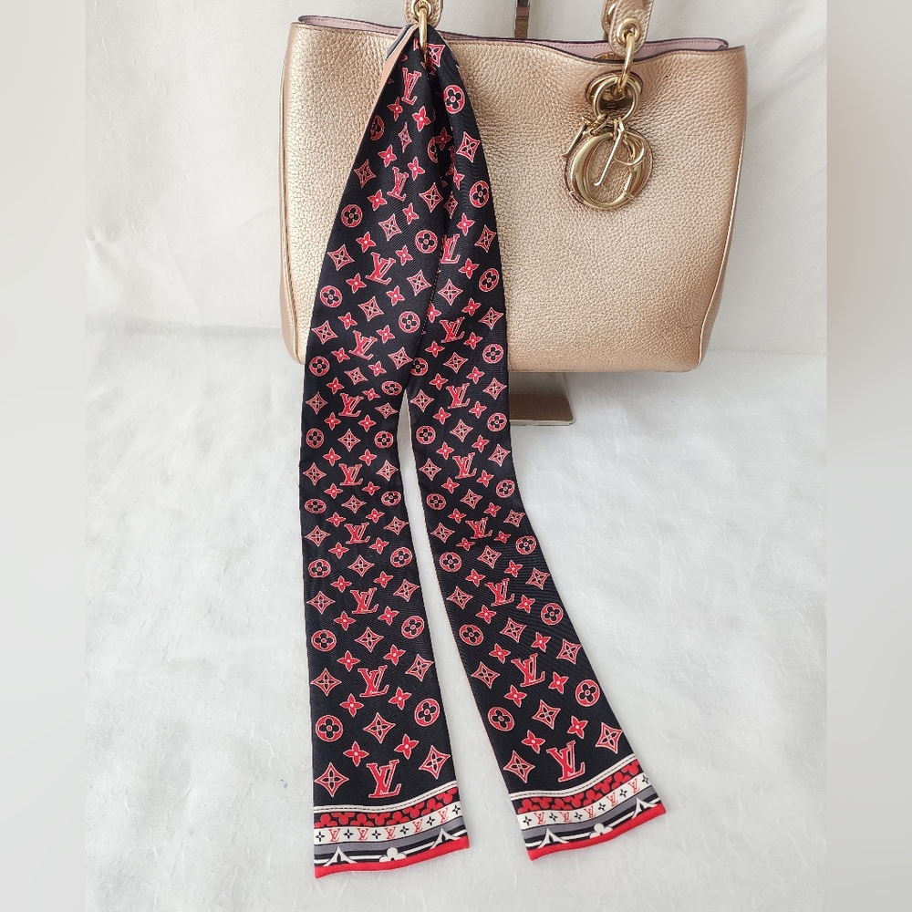 ‼️SOLD‼️ Auth Louis Vuitton Monogram BB Silk Bandeau - Picture 3 of 8